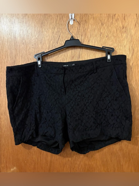torrid Pants - torrid Black Lace Shorts
